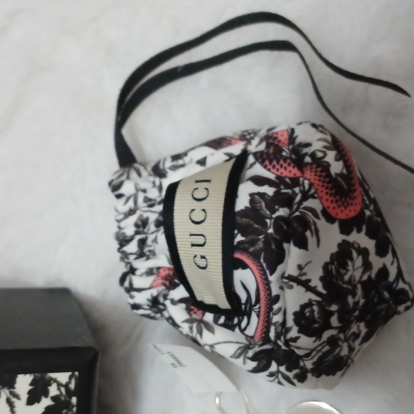 New gucci earrings Authentic dangle signature sterling silver Ag 925 mark - Picture 5 of 17